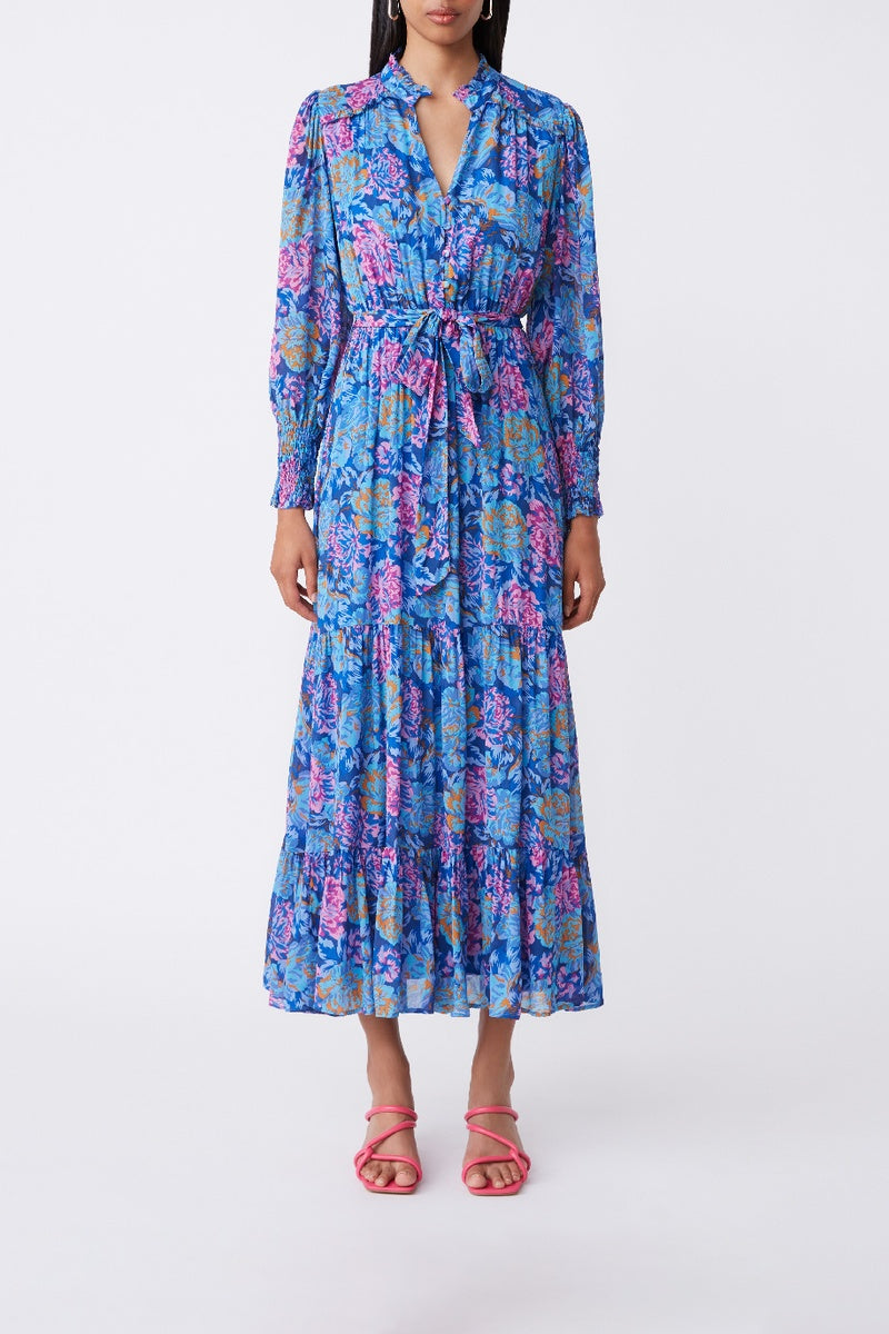 Robe Longue Cendra - Bleu