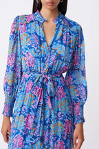 Robe Longue Cendra - Bleu