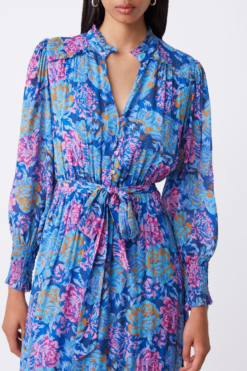 Robe Longue Cendra - Bleu