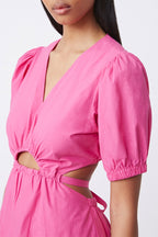 Vestido Midi Cuba - Fucsia