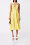 Vestido midi Casa - Amarillo