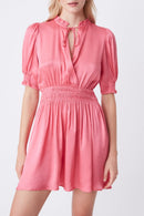 Vestido skater Chaden - Rosa
