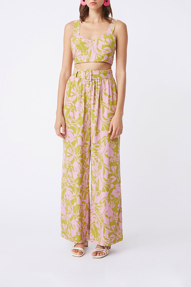 High-Waist Trousers Jef - Pink