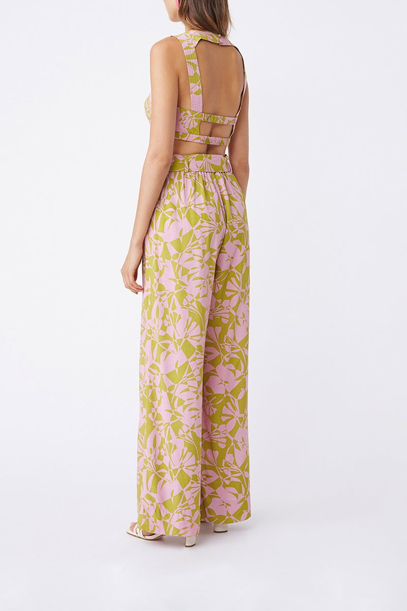 High-Waist Trousers Jef - Pink