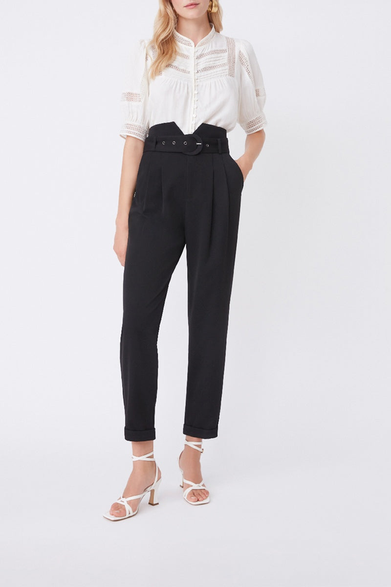 Pantalon 7/8 Taille Haute Jake - Noir