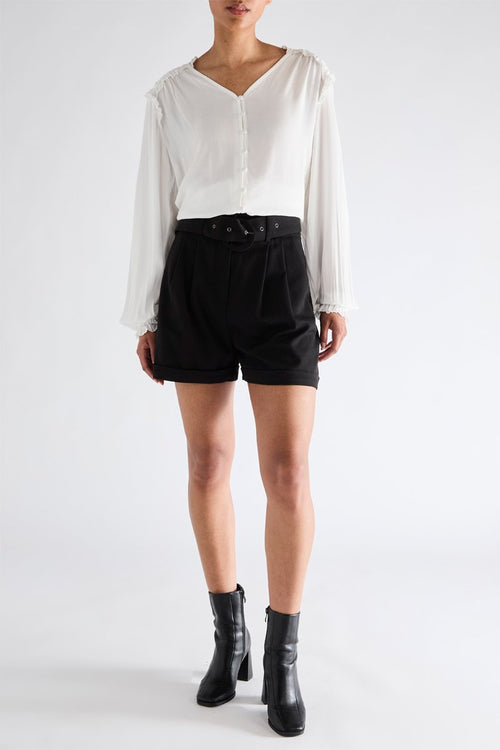 Short Taille Haute Bili - Noir