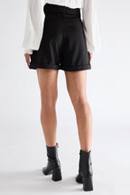 Bili High-Waist Shorts - Black
