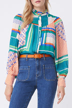 Lysis Blouse - Green