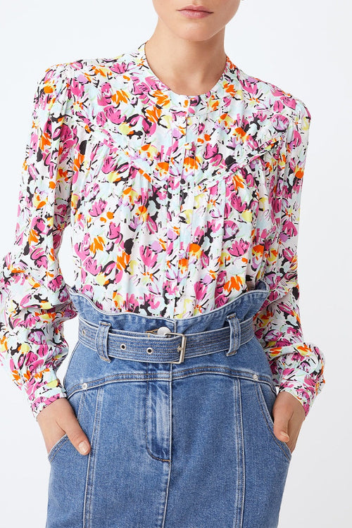 Louna blouse - Fuchsia