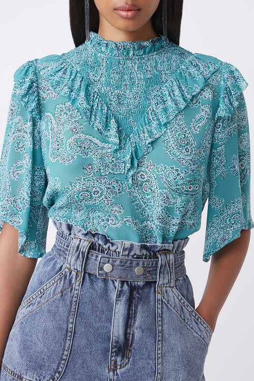 Blusa Loeiza - Azul