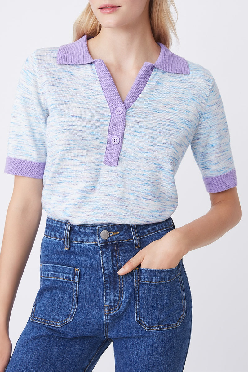 Rouan High Waisted Jeans - Blue