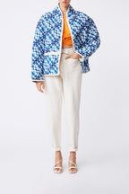 Romeo High-Waist Jeans - White