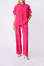 Lorline Blouse - Fuchsia