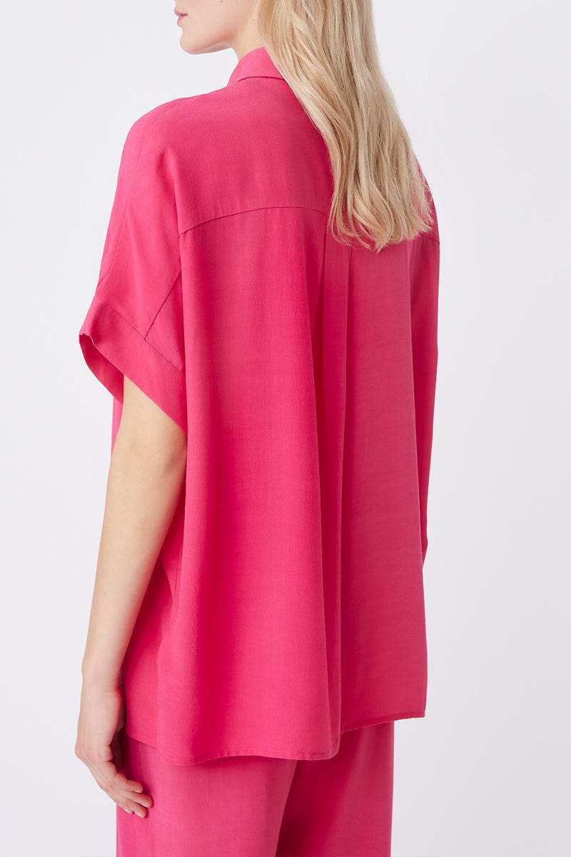 Lorline Blouse - Fuchsia