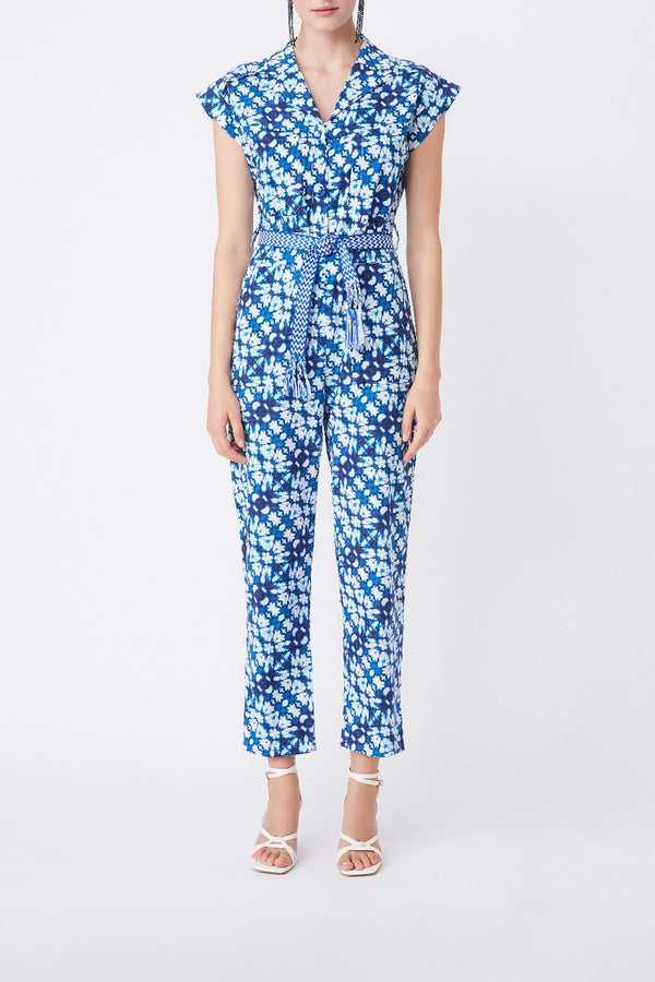 Talia Jumpsuit - Blue