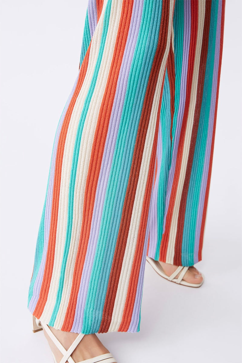 Pantalón de Cintura Alta Jaime - Rojo