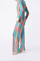 Pantalones Jaime De Talle Alto - Rojo