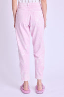 Jean Reglable Vers Le Bas - Pink