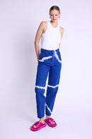 Jean Droit Délavé - Blue