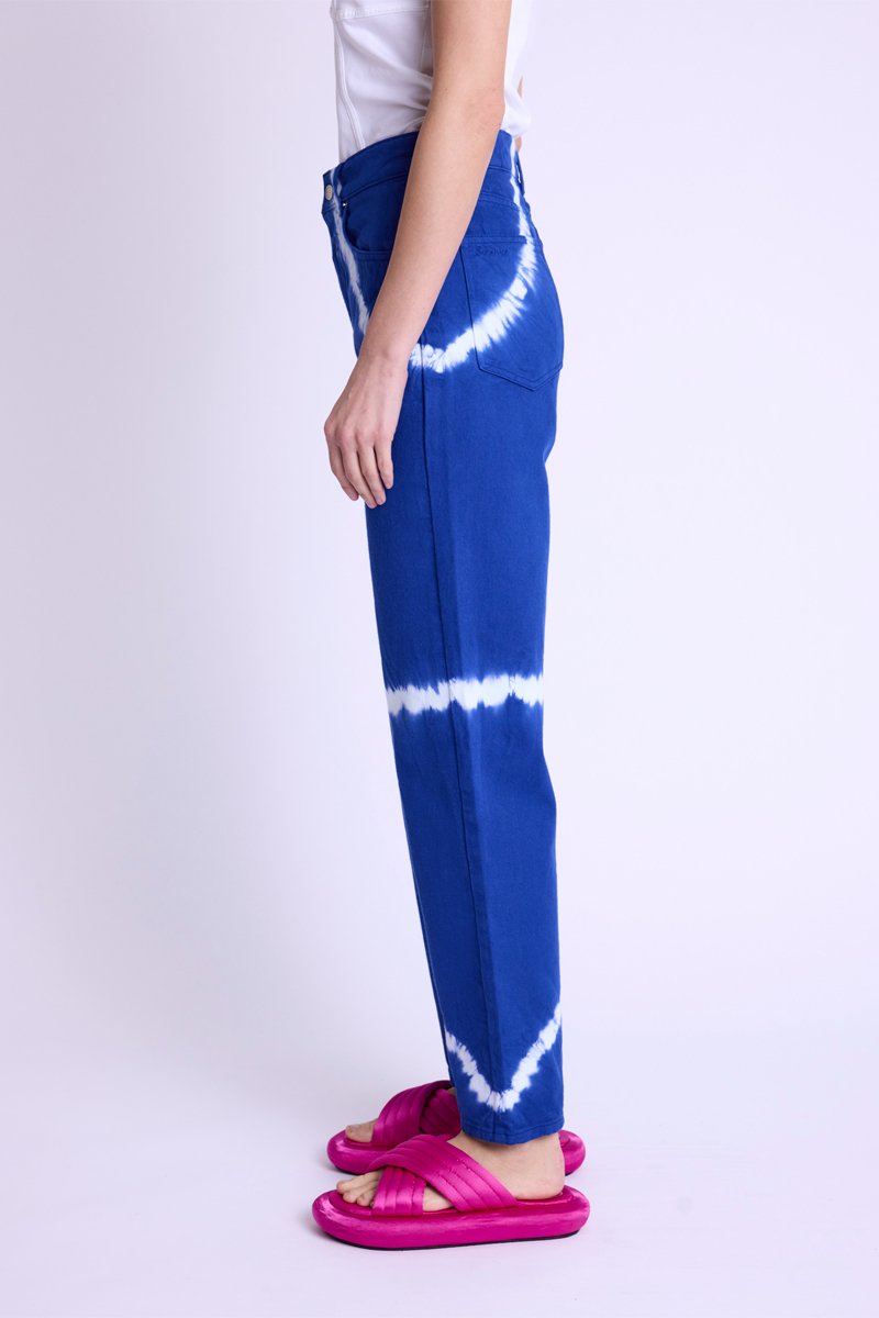 Jean Droit Délavé - Blue