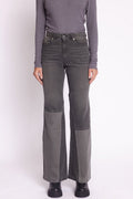 Berenice - Vaquero Flare Patchwork - Grey