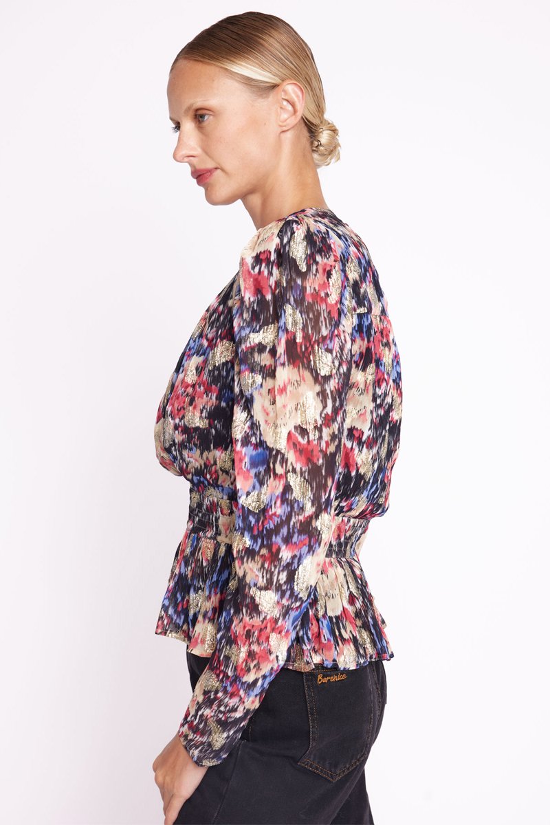 Berenice - Top Manga Larga - Print Louna