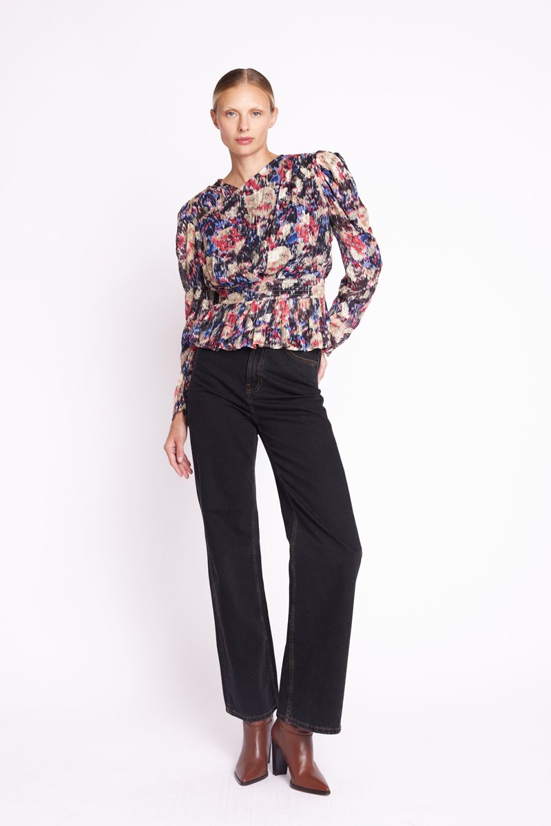 Berenice - Top Manga Larga - Print Louna