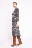 Vestido Largo Estampado - Valerianne Print