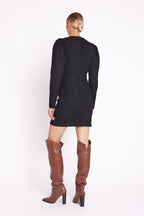 Berenice - Vestido Ceñido - Black