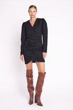 Berenice - Vestido Ceñido - Black