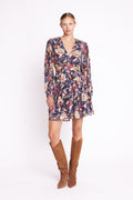 Berenice - Vestido Corto Abertura Laterales - Printlouna
