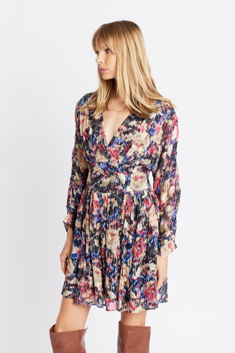 Berenice - Vestido Escote Estampado - Printlouna