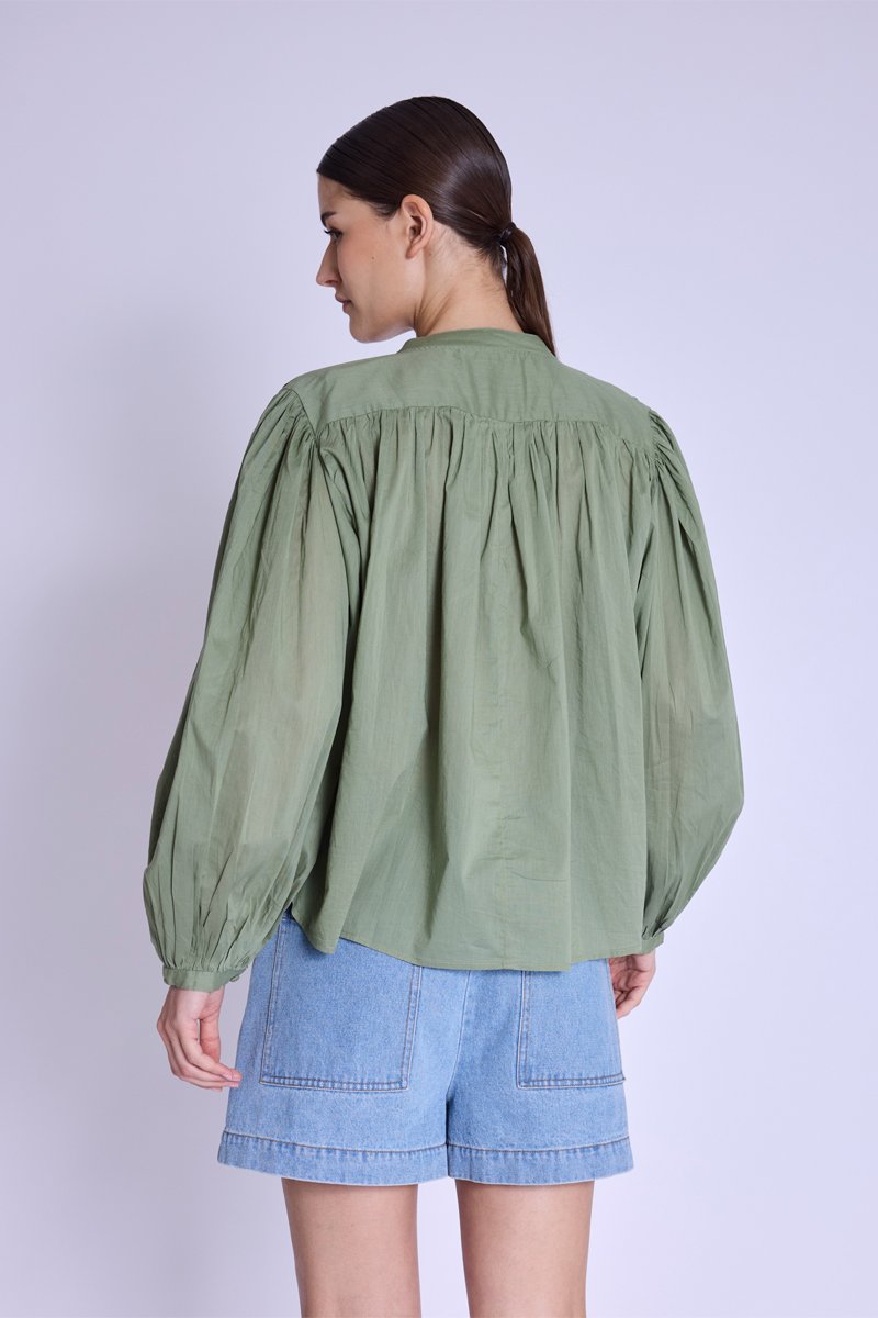 Camisa grande - Caqui claro