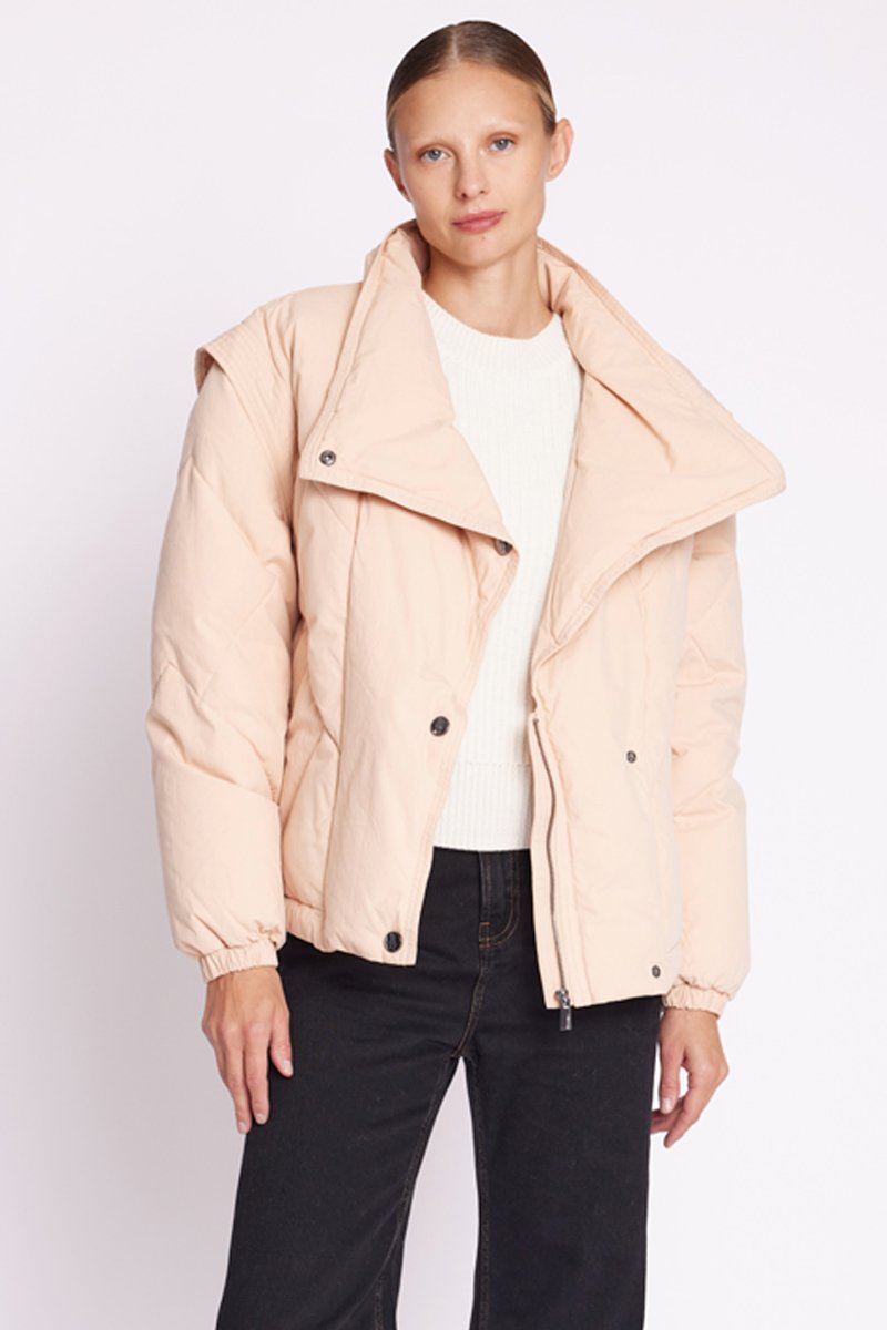 Berenice - Abrigo de Invierno Liso - Oldpink