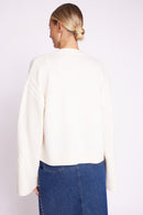 Gilet Manches Kimono - Off White