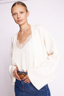Gilet Manches Kimono - Off White