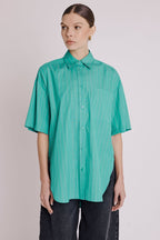 Berenice - Striped Shirt - Greenstripes