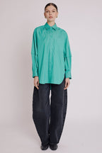 Berenice - Striped Shirt - Greenstripes