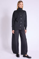 Cardigan Oversize Col V - Dark