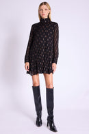 Jupe Courte Decoupe Matelassee - Losali Print