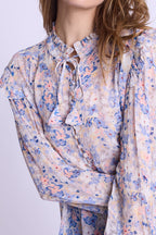 Berenice - Camisa Volante Hombro - Gardenprint