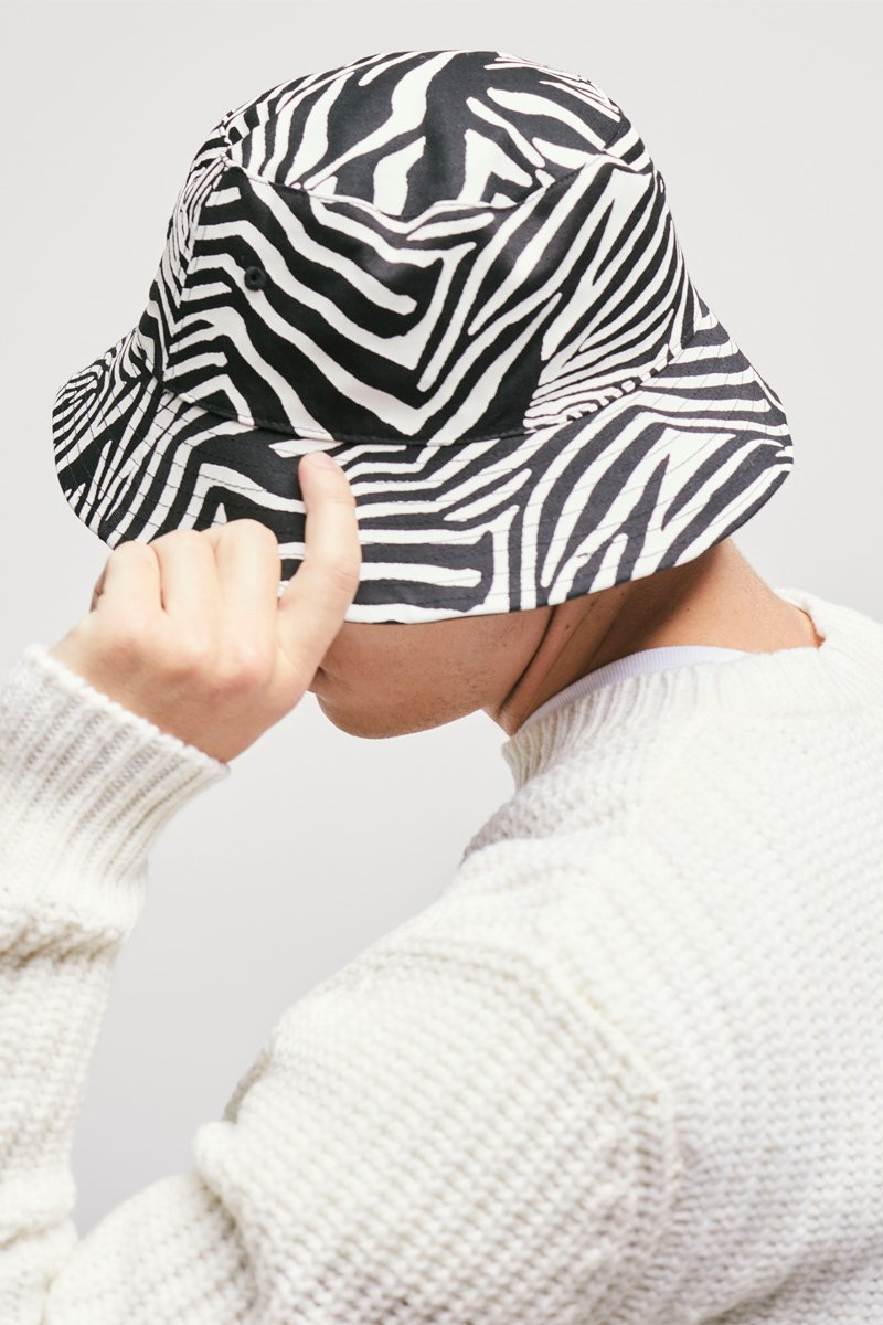 The Kooples - Bucket Hat - Black and White - Unisex