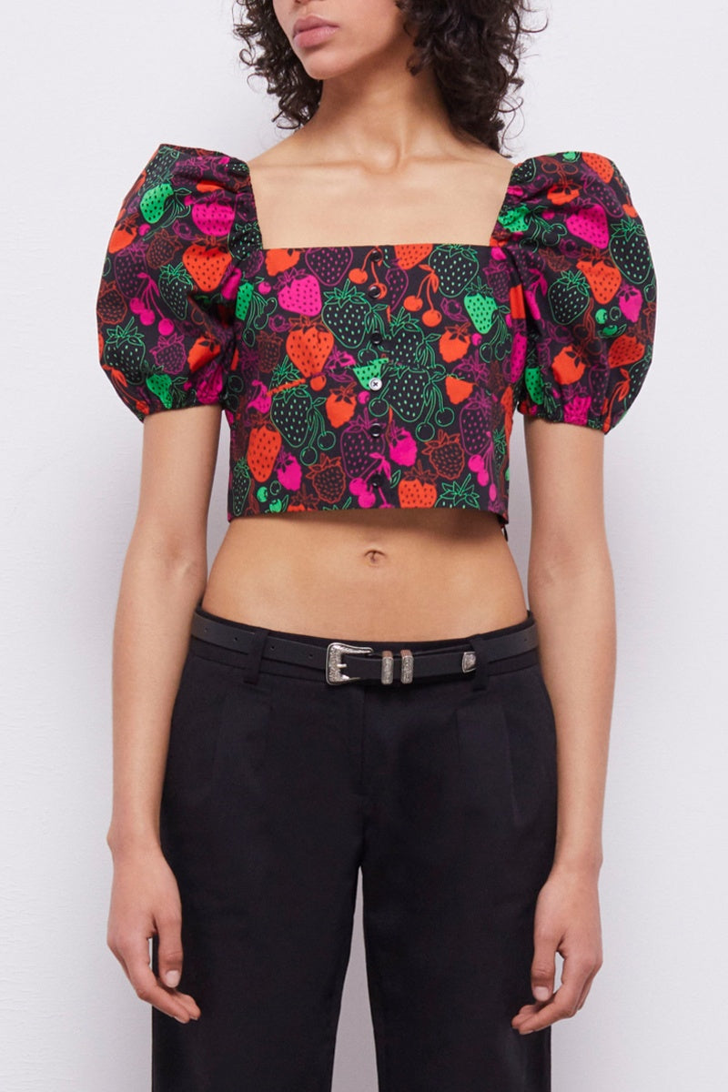 The Kooples - Top - Orange And Violet - Women