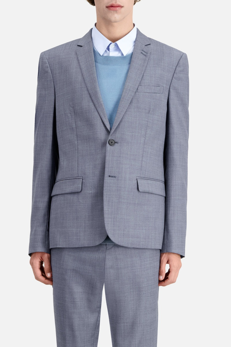The Kooples - Chaqueta De Traje En Lana - Azul Claro