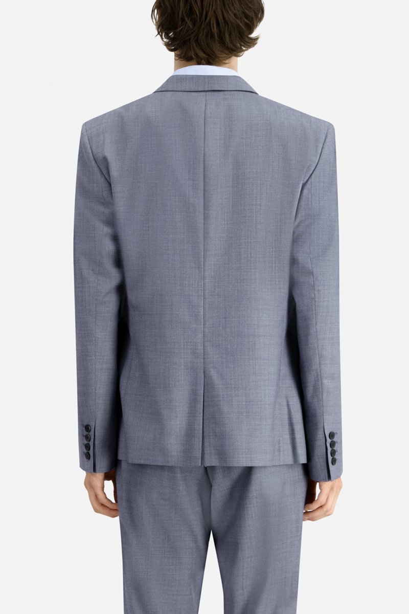 The Kooples - Chaqueta De Traje En Lana - Azul Claro