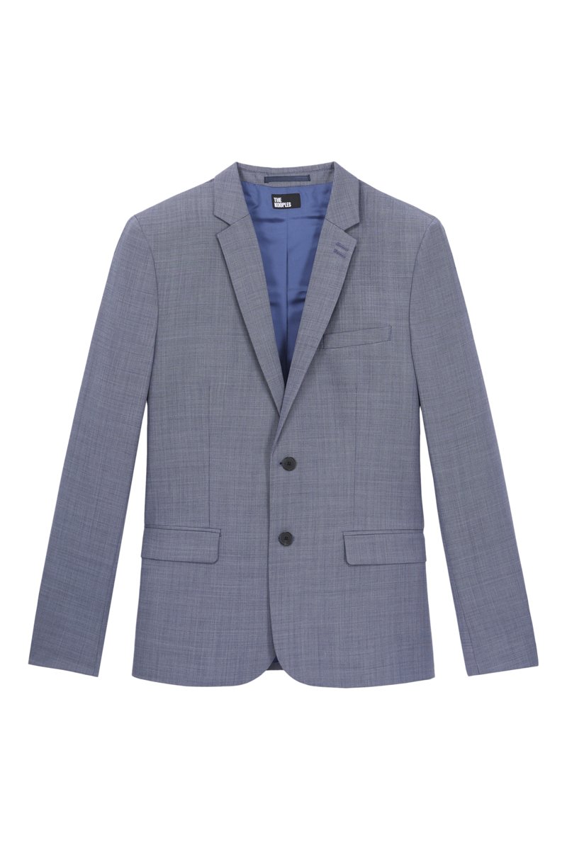 The Kooples - Chaqueta De Traje En Lana - Azul Claro