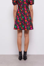Vestido Corto - Naranja Y Contraventana - Mujer