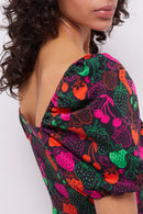Vestido Corto - Naranja Y Contraventana - Mujer