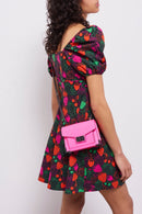 Vestido Corto - Naranja Y Contraventana - Mujer