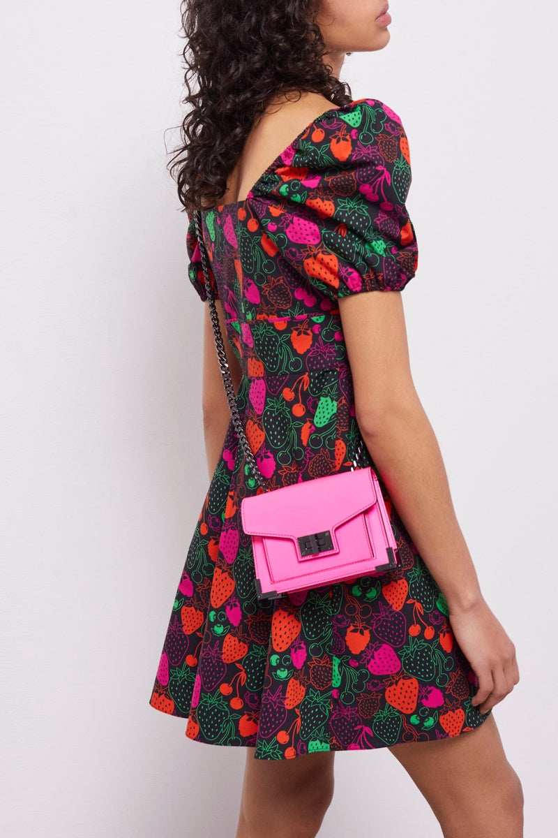 Vestido Corto - Naranja Y Contraventana - Mujer